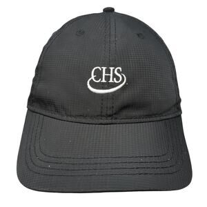 CHS Primeland Strapback Baseball Cap Black One Size Adjustable 6 Panel Jim Bryan